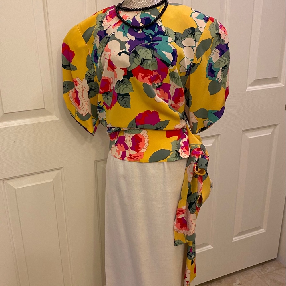 Ladies silk blouse